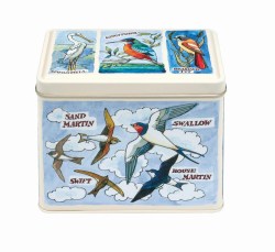 MR3323_ Bird Family Large Hinged tin _